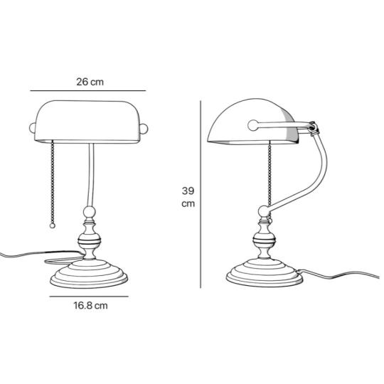 antikolt rez dolgozoszoba klasszikus vintage asztali bankar lampa lampa zold uvegburas konyvtar keresztapa elegans polgari lampa meret.jpg